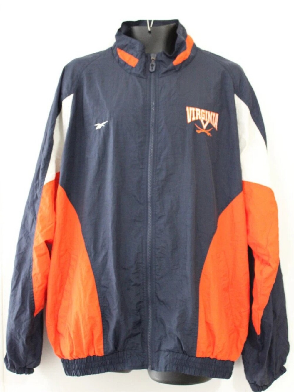 Virginia Cavaliers Vintage Reebok Color Block NCAA Size XL Rare College 90s